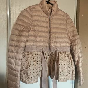 Moncler Women Pink Padded Cardigan